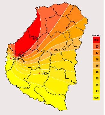 Cómo estará la primera semana de agosto y cuándo llega una fuerte irrupción de aire frío en Entre Ríos