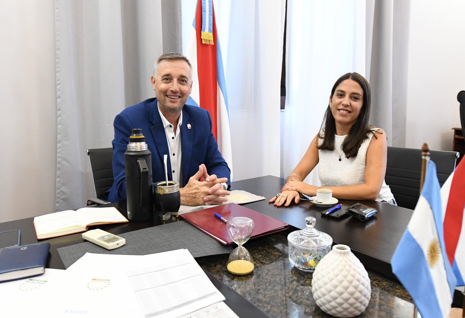 Ayelén Acosta: “Buscamos coordinar acciones positivas con la Cámara de Diputados”.