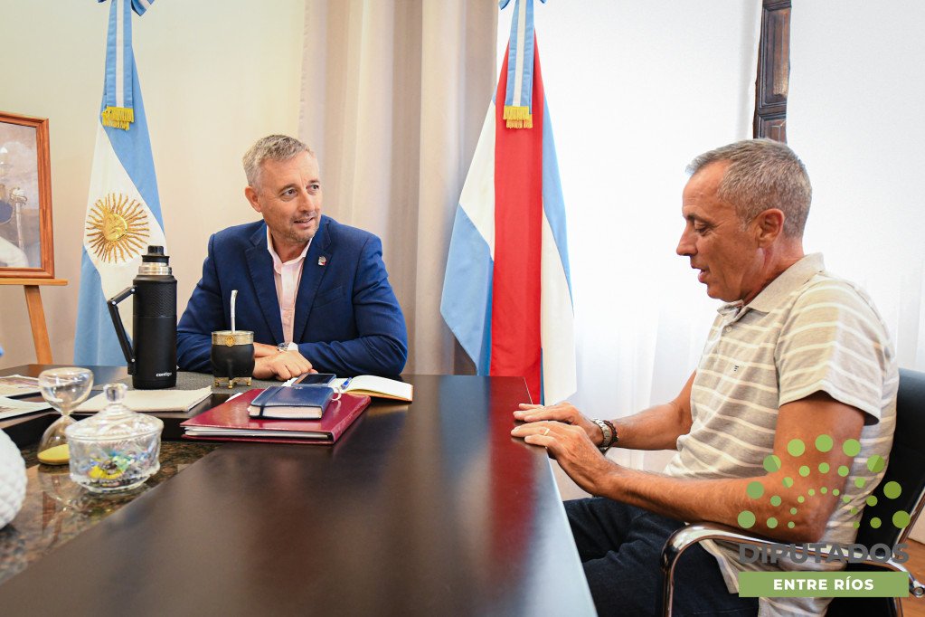 Hein y Maier abordaron los proyectos de Áreas Metropolitanas y Denuncia Digital.